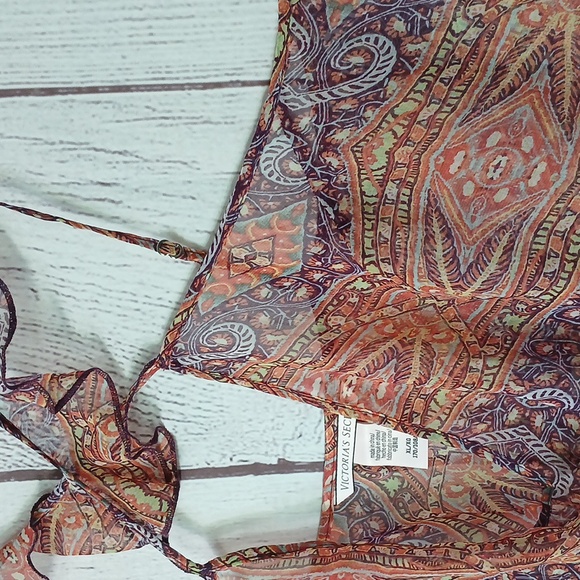 Victoria's Secret semi sheer lingerie top size XL - Picture 5 of 11